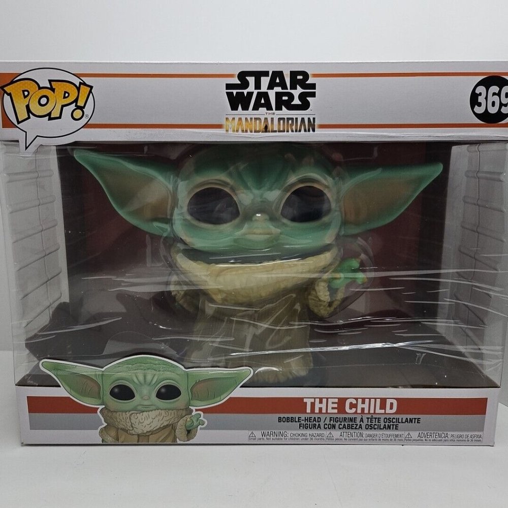 NEW The Child Funko Pop! Star Wars: The Mandalorian, 10" Super Sized Pop! #369